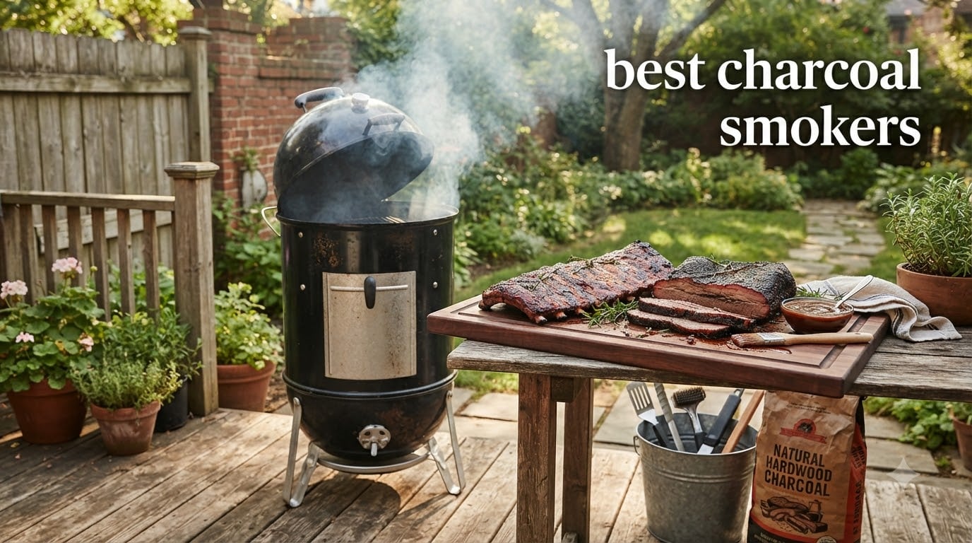 best charcoal smokers