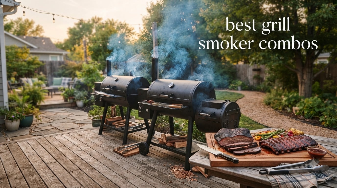 best grill smoker combos