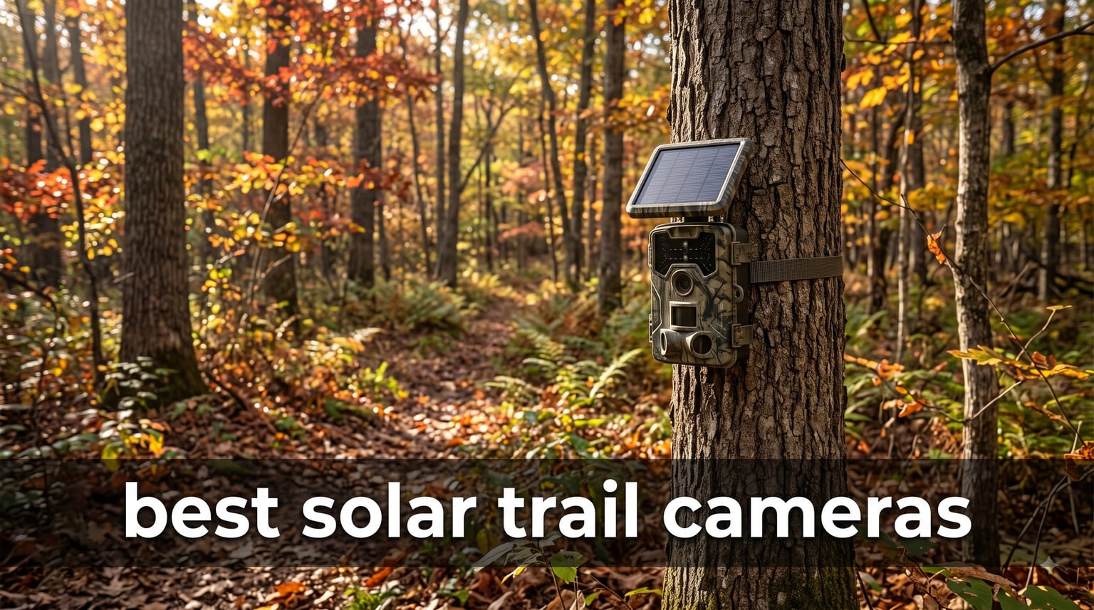 best solar trail cameras
