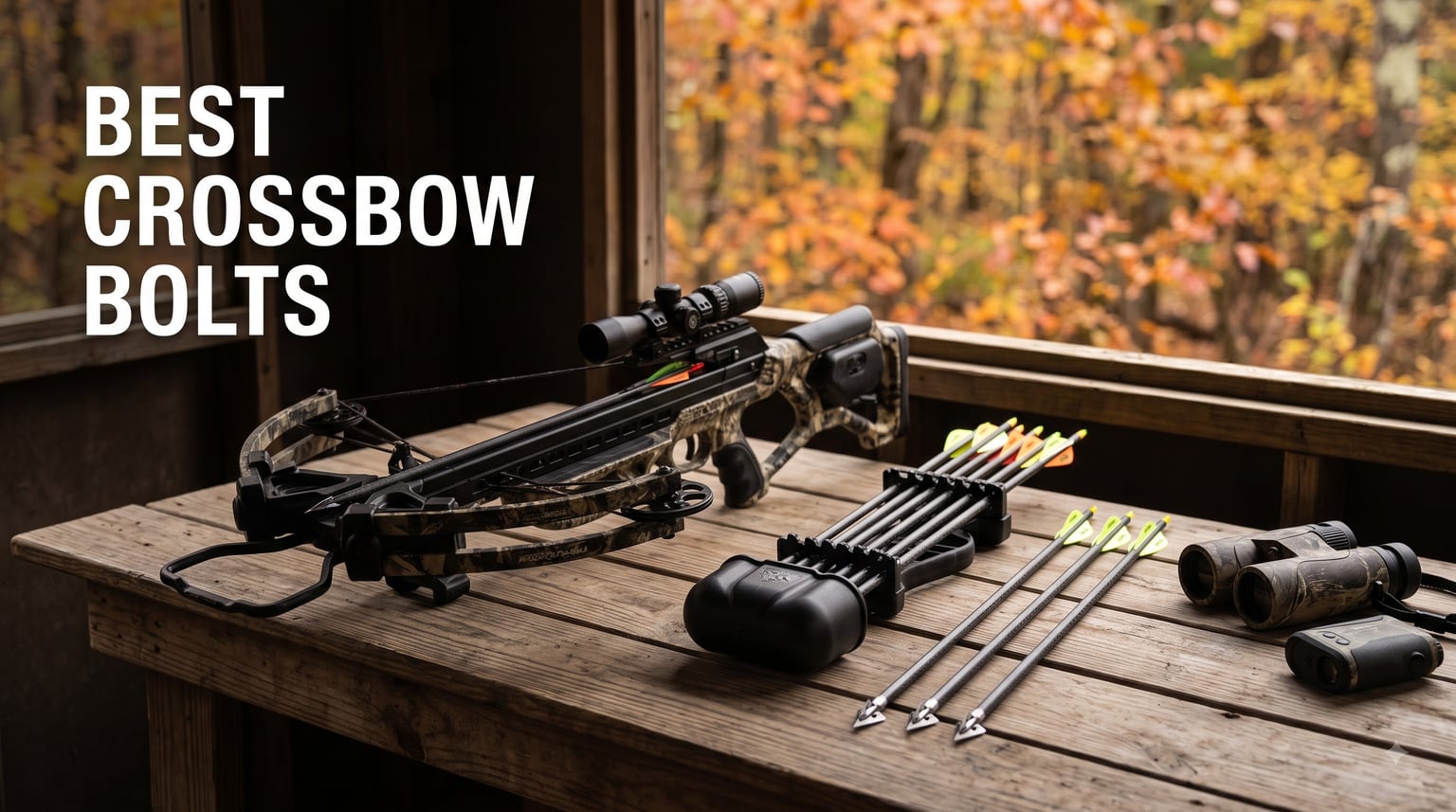 best crossbow bolts