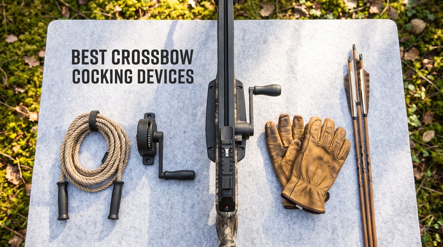 best crossbow cocking devices
