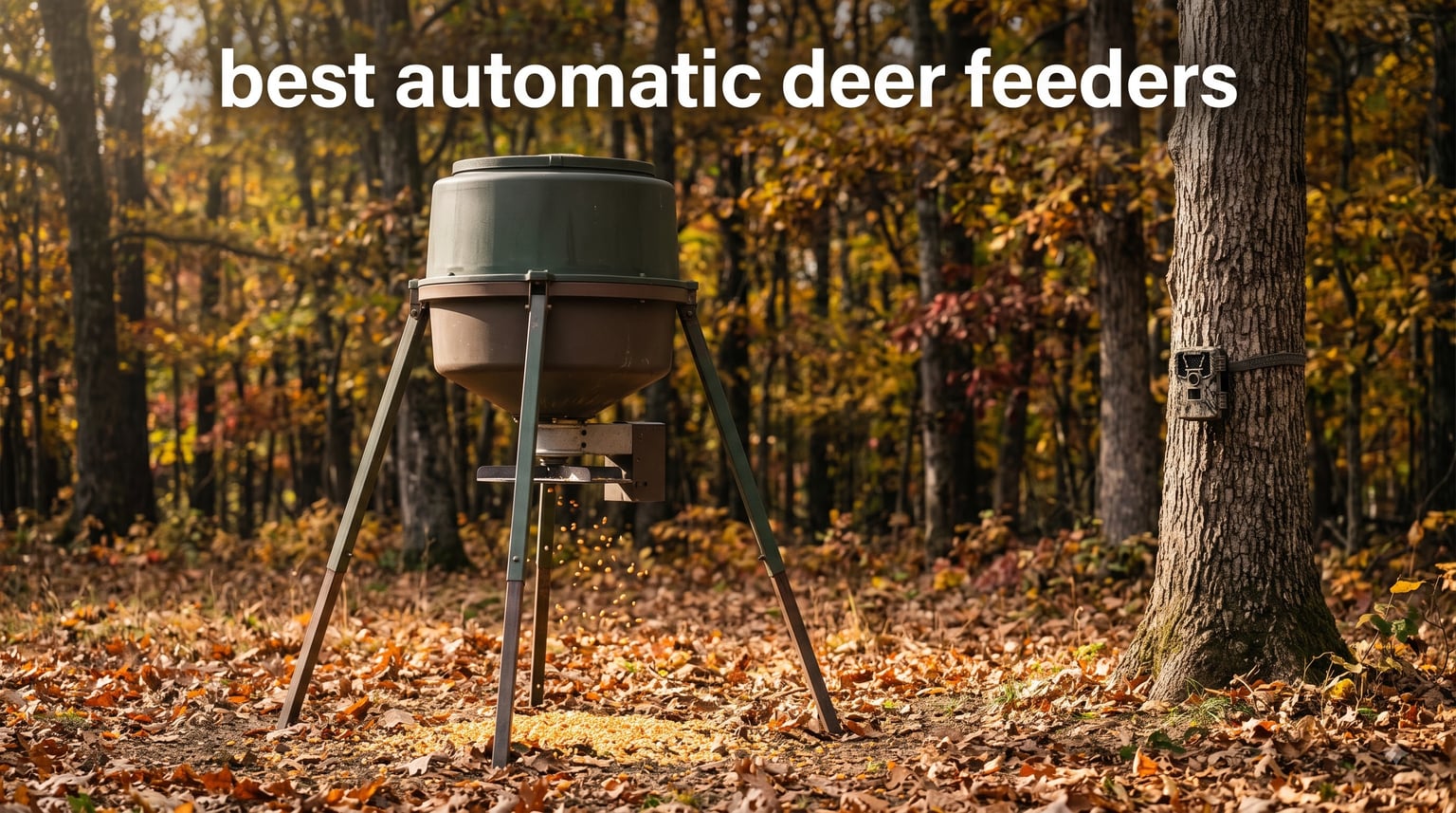 best automatic deer feeders