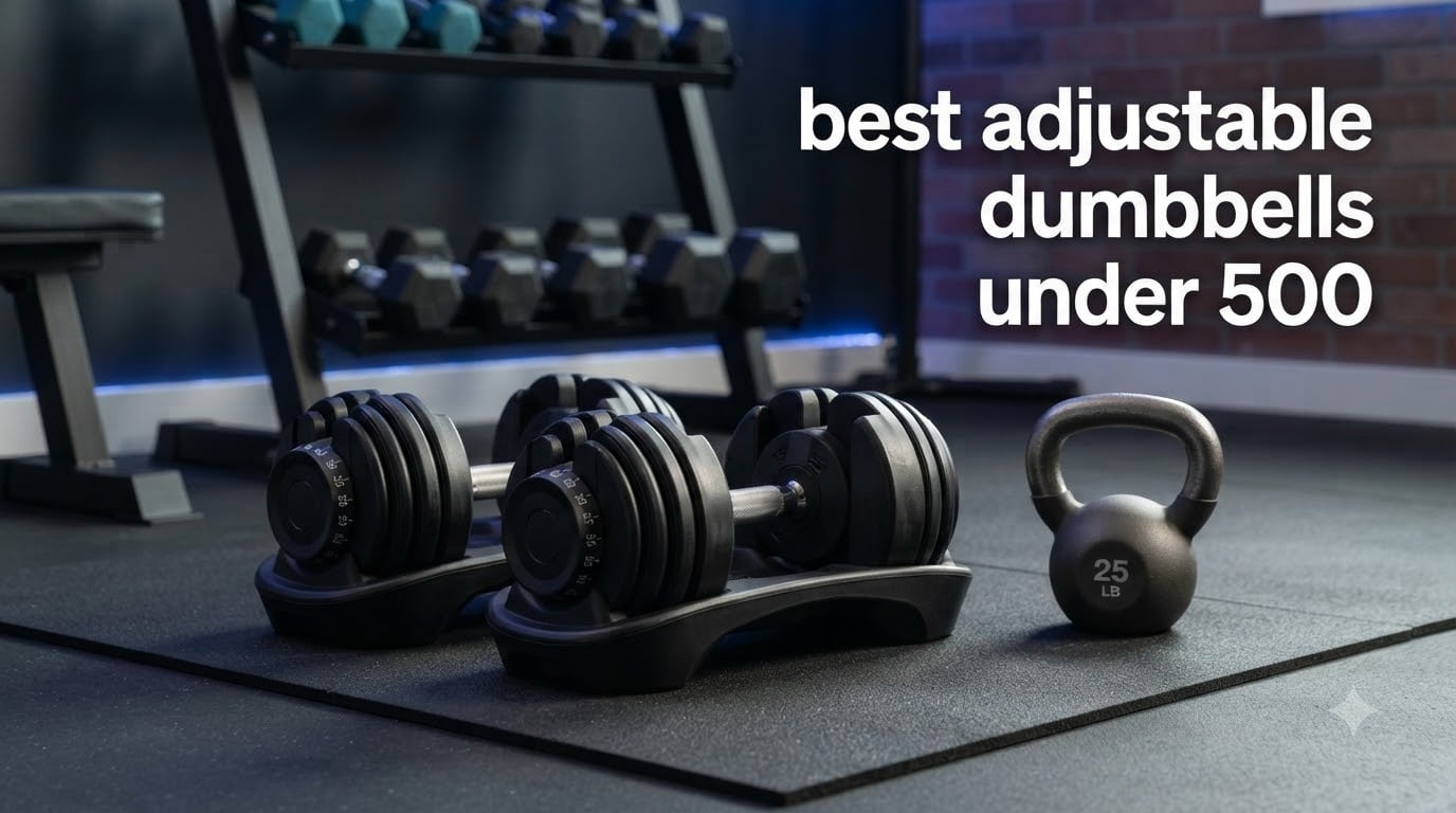 best adjustable dumbbells under 500