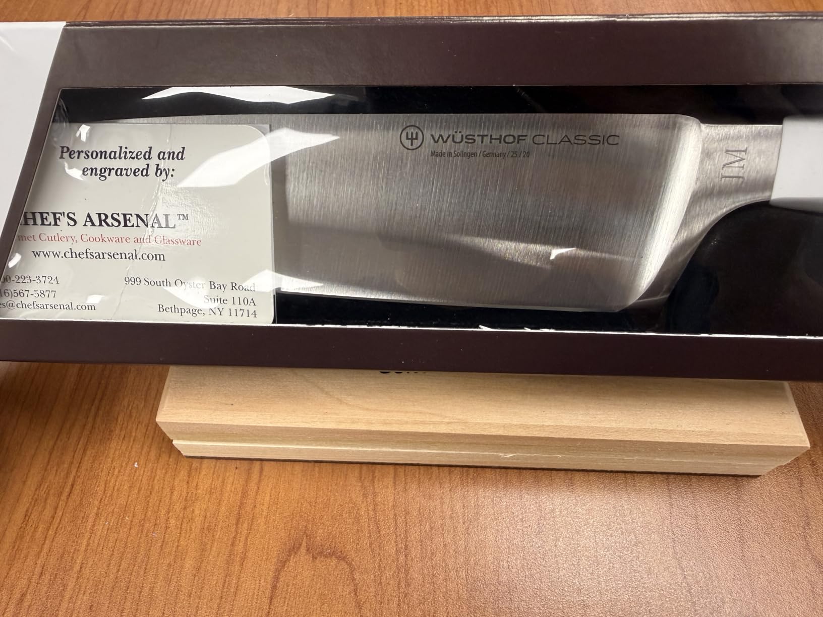 WÜSTHOF Classic 8 Inch Chef’s Knife,Black,8-Inch customer photo 1