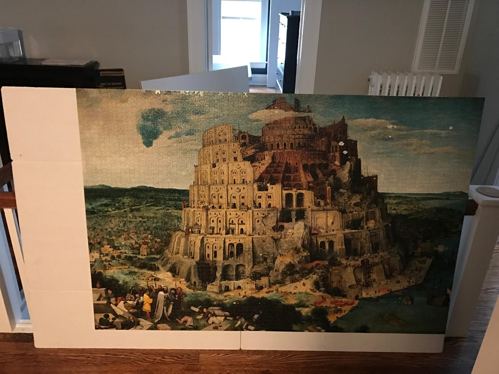 Ravensburger Puzzle Conserver 17954 - Premium Puzzle Glue | Enhanced Glossy Finish | Perfect for 500-1000 Piece Puzzles | Ideal Puzzle Accessory customer photo 1