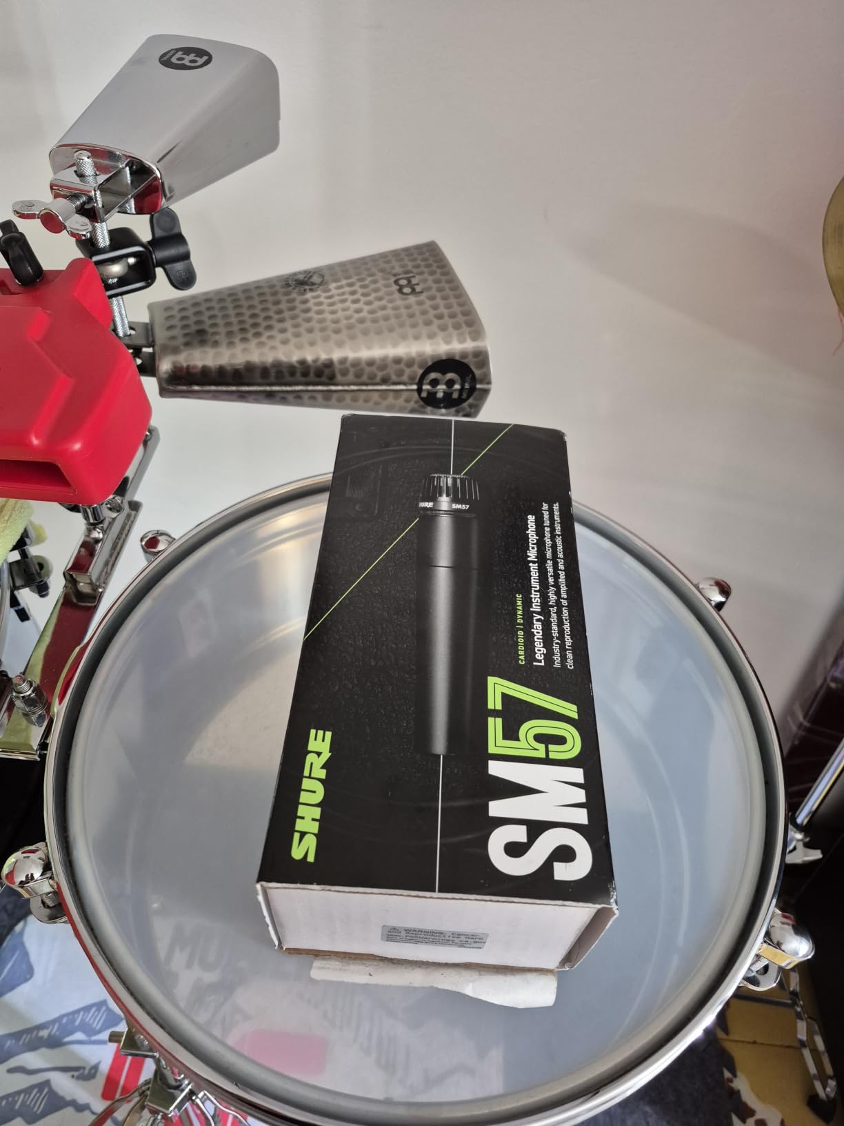 Shure SM57 Pro XLR Dynamic Instrument Microphone customer photo 2
