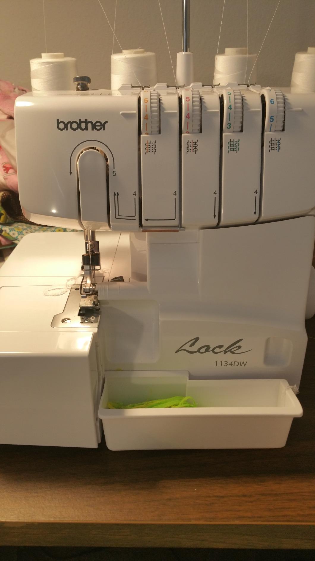 Brother 1034D Serger Overlock Sewing Machine customer photo 1