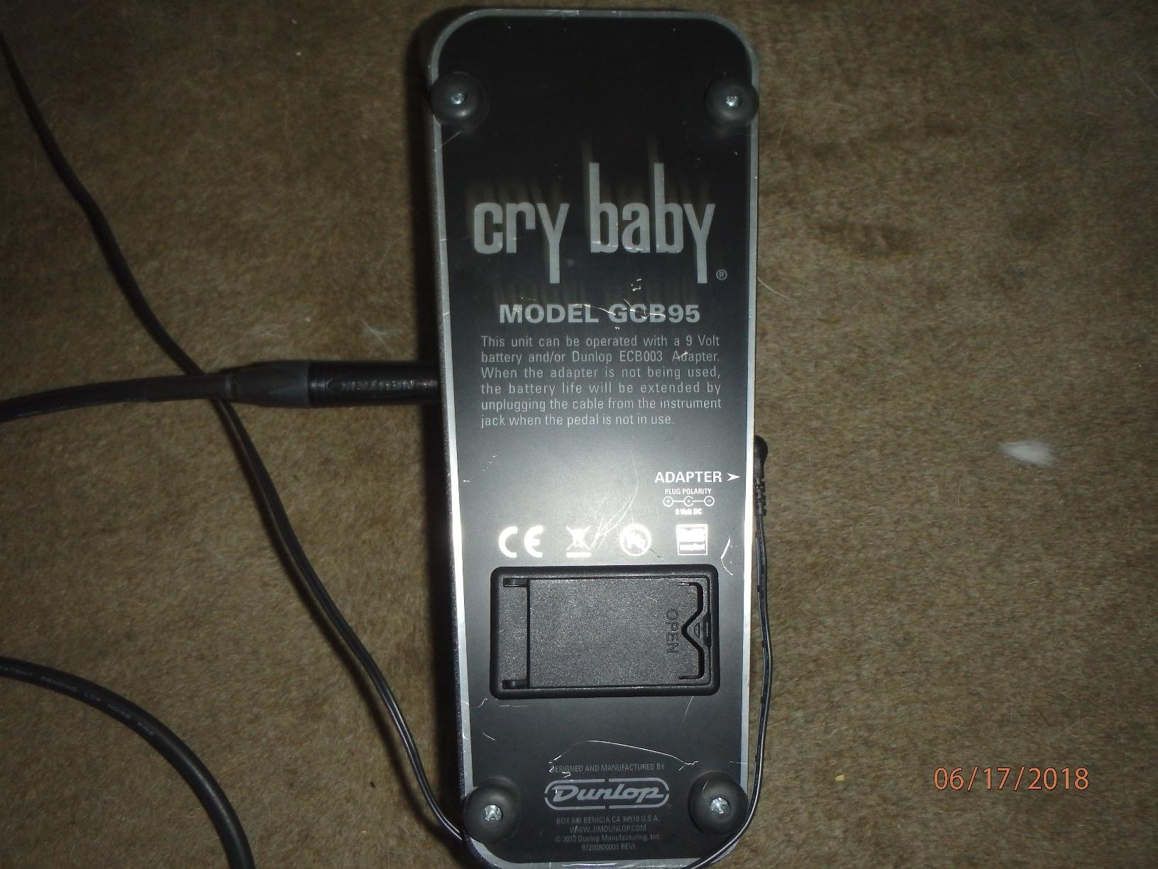 Dunlop Original Cry Baby Standard Wah (GCB95) customer photo 1