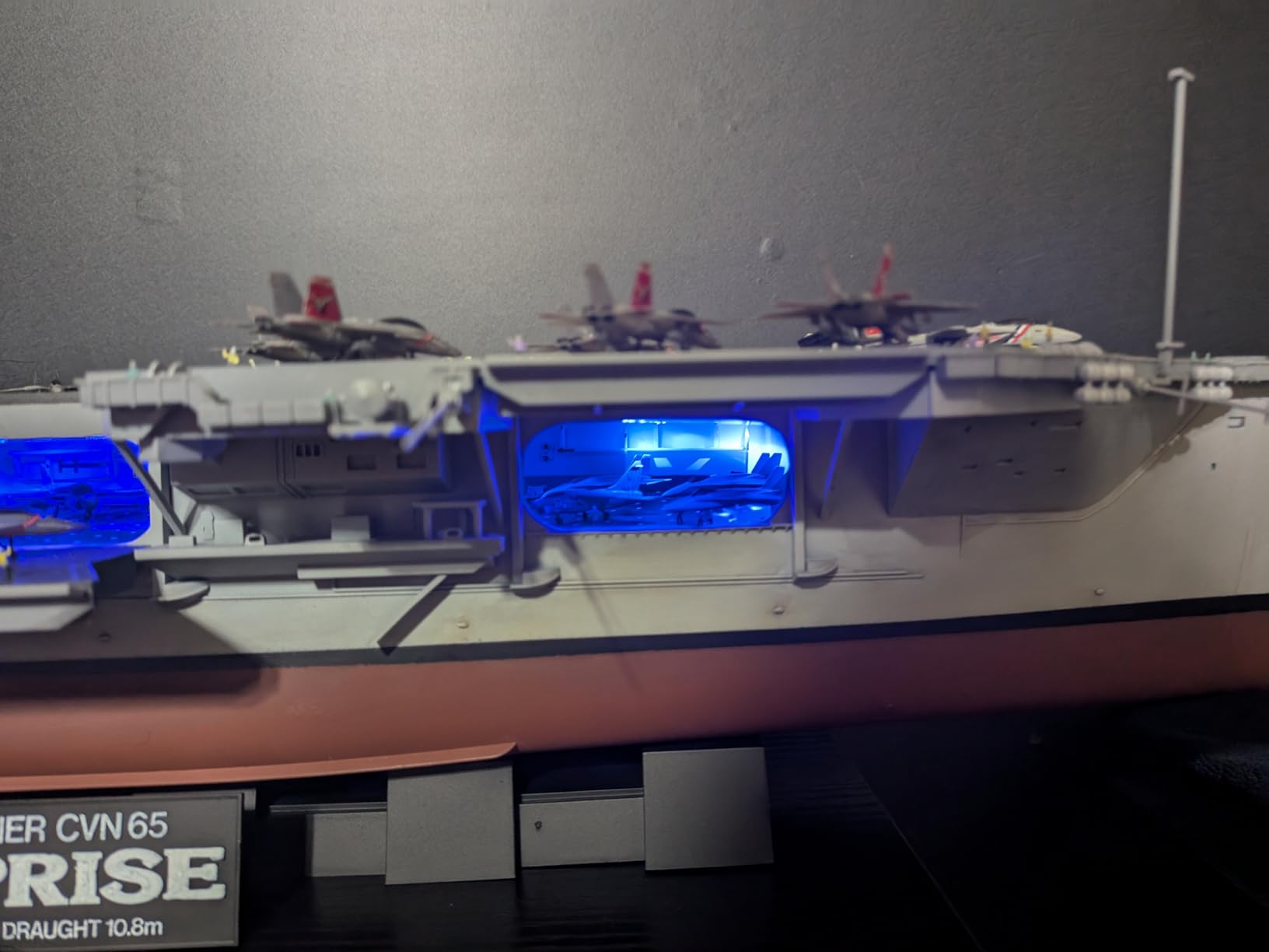 Tamiya 78007 1/350 USS Enterprise Aircraft Carrier Plastic Model Boat Kit customer photo 1