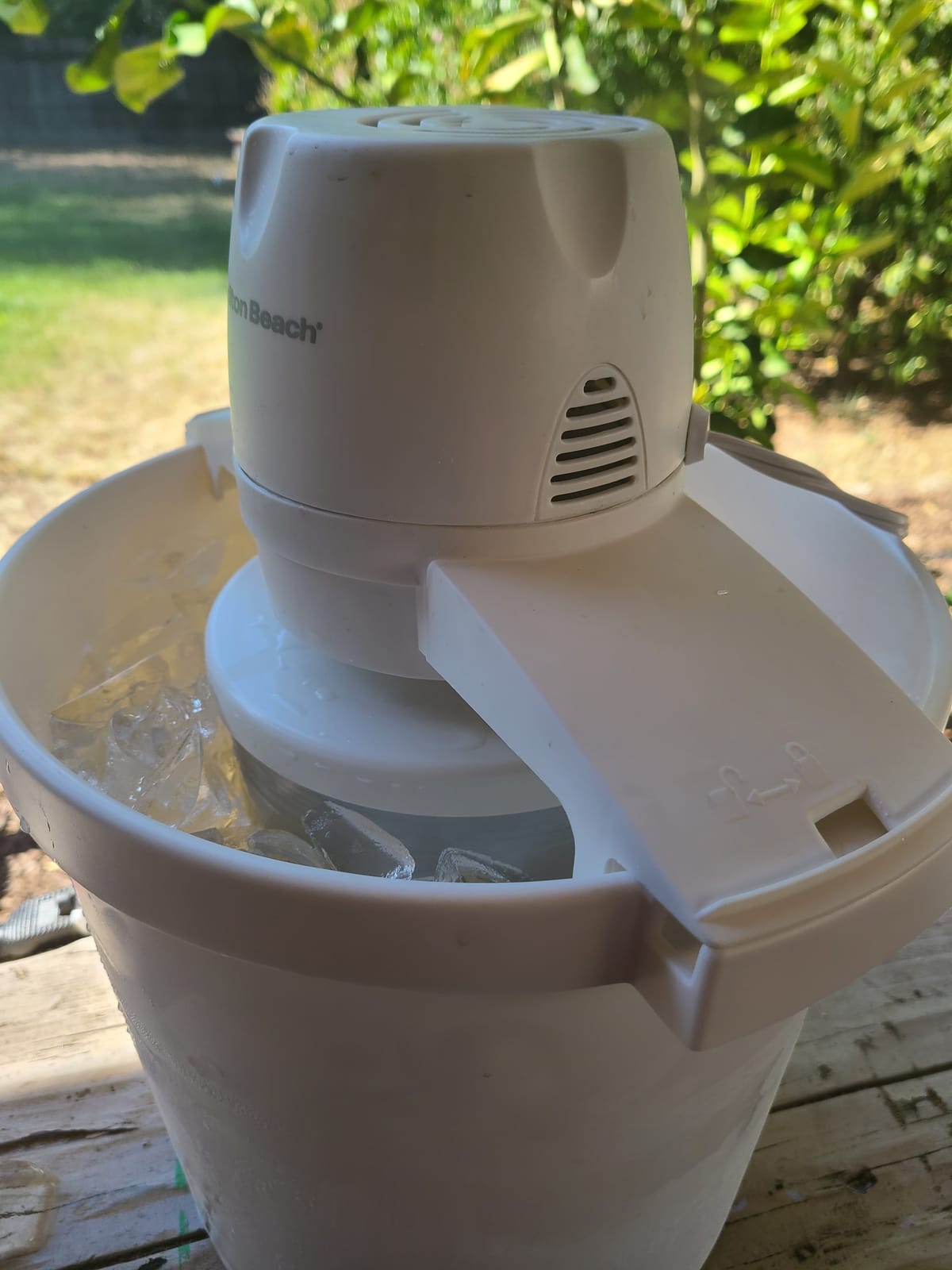 Hamilton Beach Automatic Electric Ice Cream Maker & Frozen Yogurt Machine customer photo 1