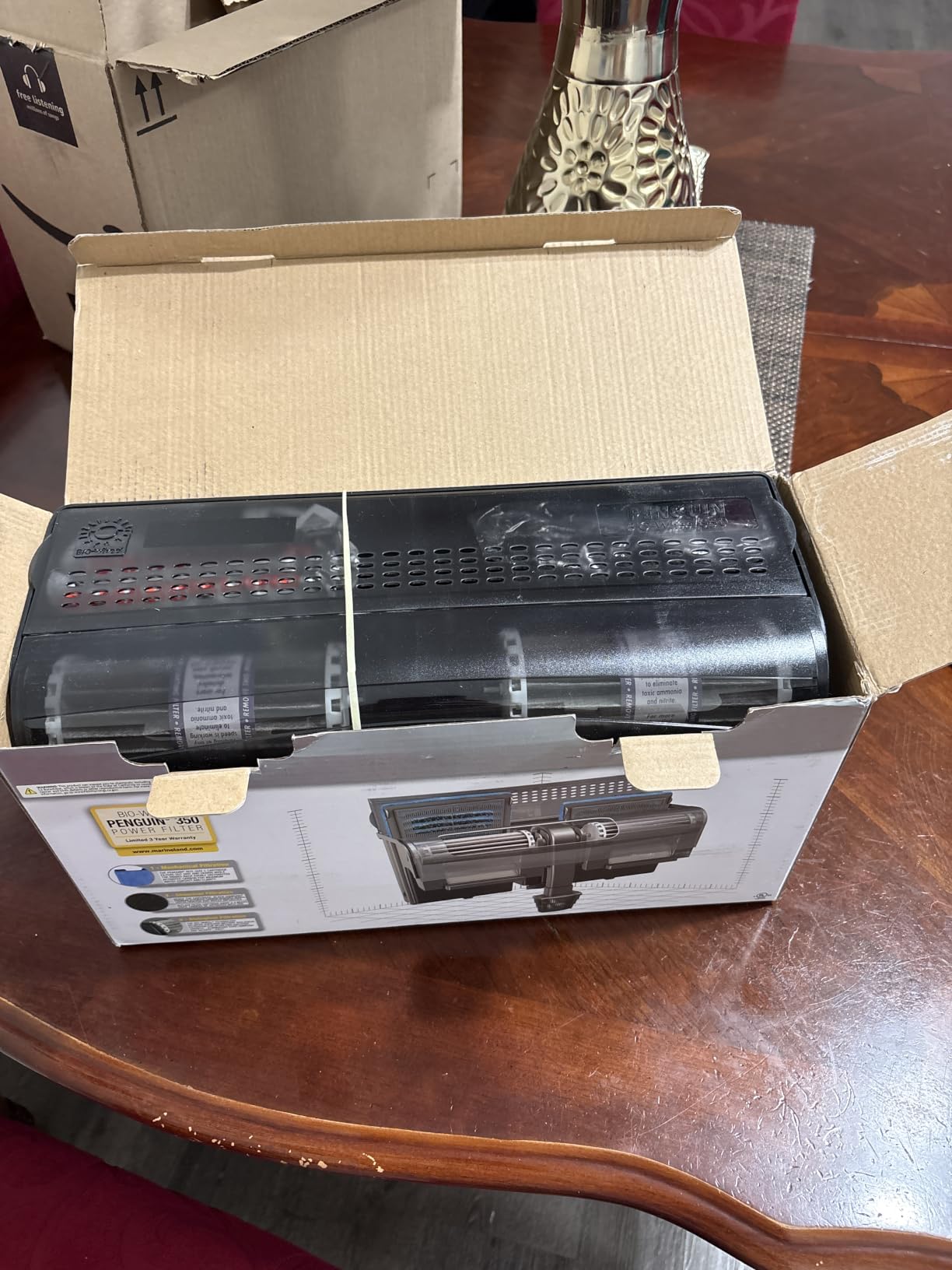 Marineland Bio-Wheel Penguin 200 GPH Power Aquarium Filter customer photo 1