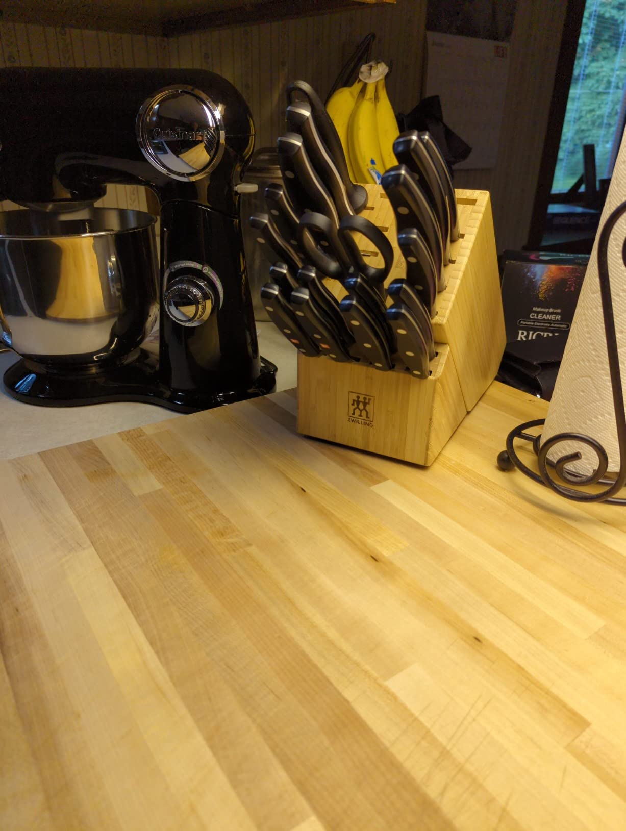 ZWILLING Twin Signature 19-pc Kitchen Knife Set with Block, Chef Knife, Professional Chef Knife Set, German Knife Set Light Brown customer photo 2
