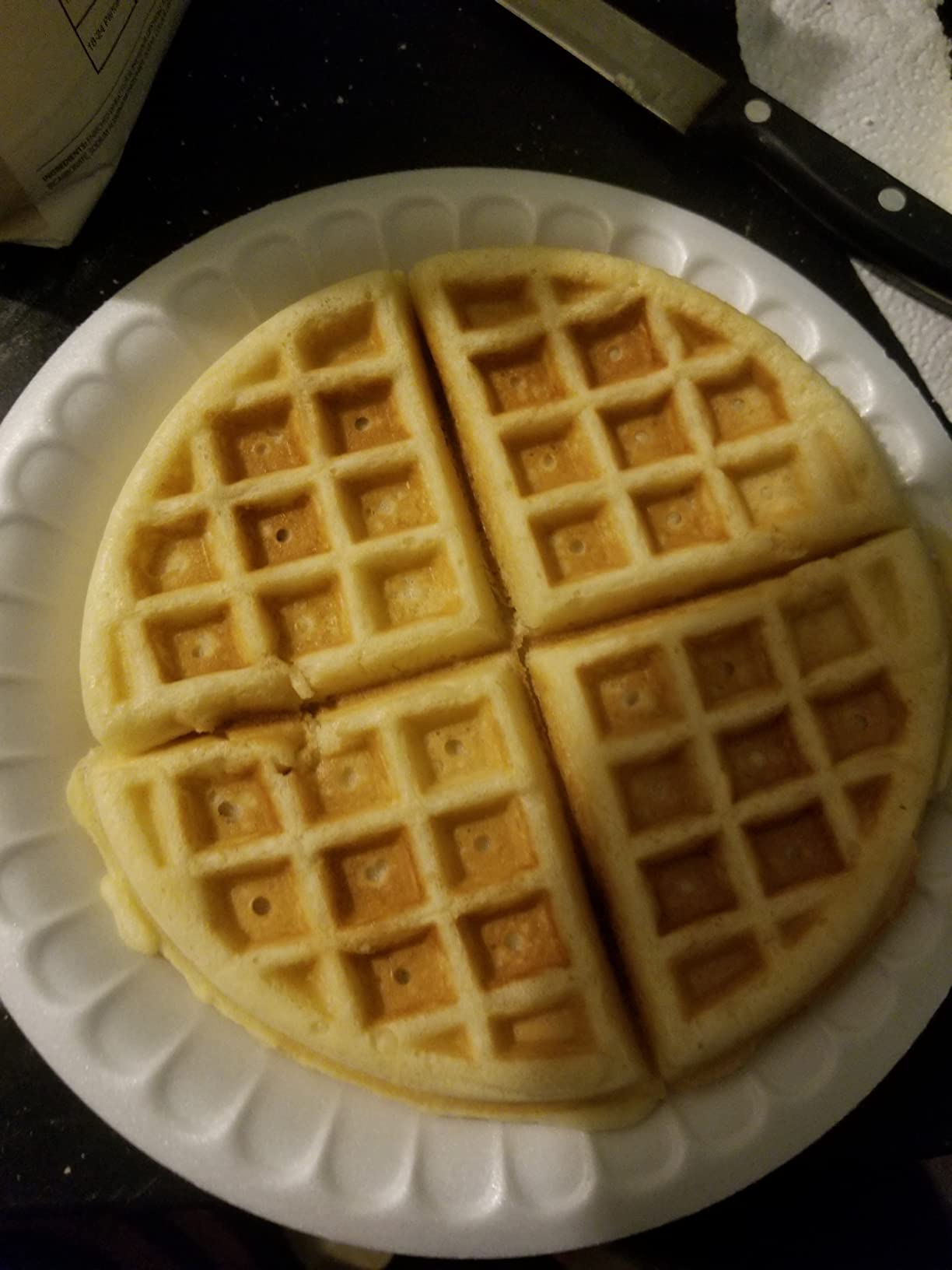 BLACK+DECKER Belgian Waffle Maker, Stainless Steel customer photo 2