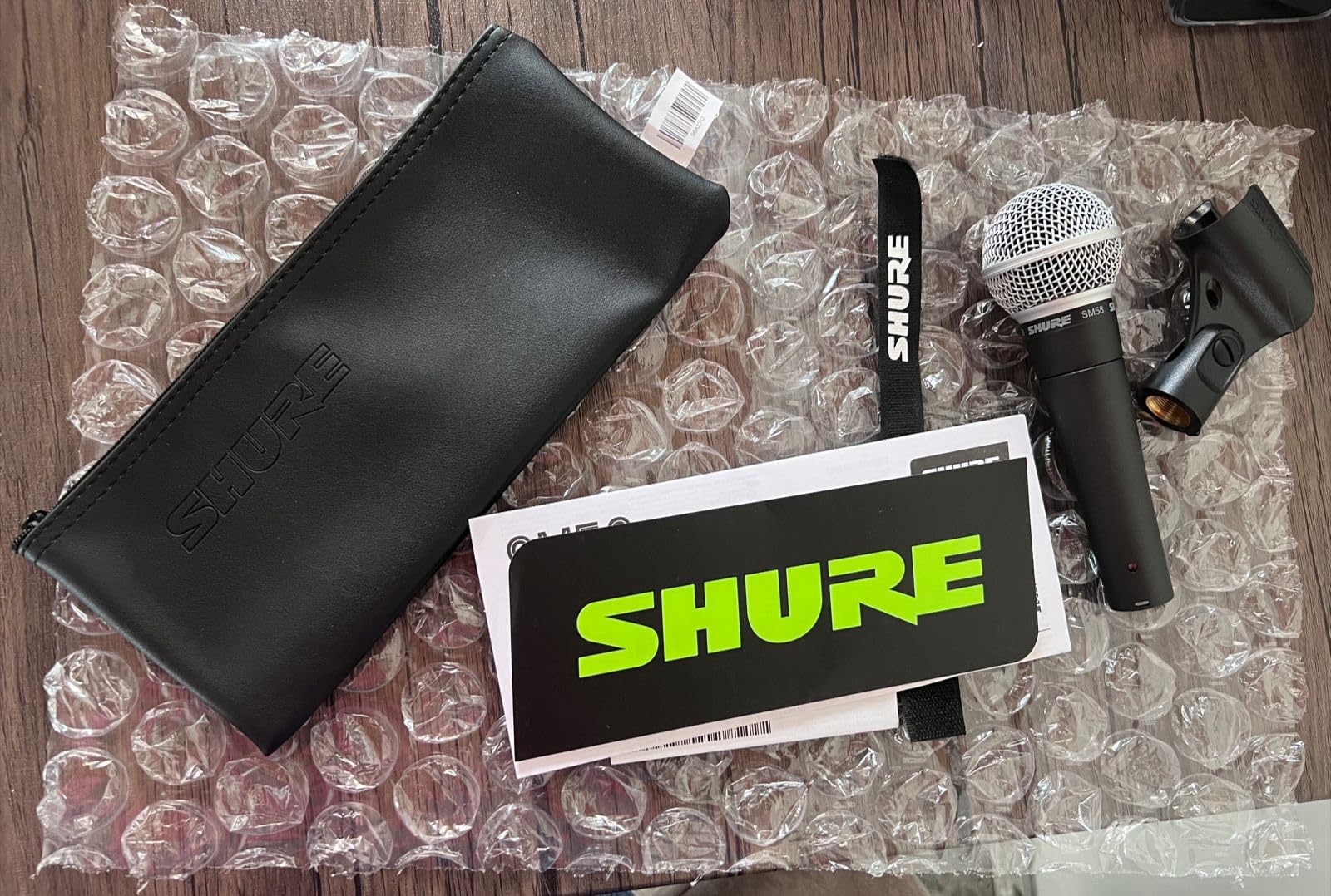 Shure SM58 Pro XLR Dynamic Vocal Microphone customer photo 1