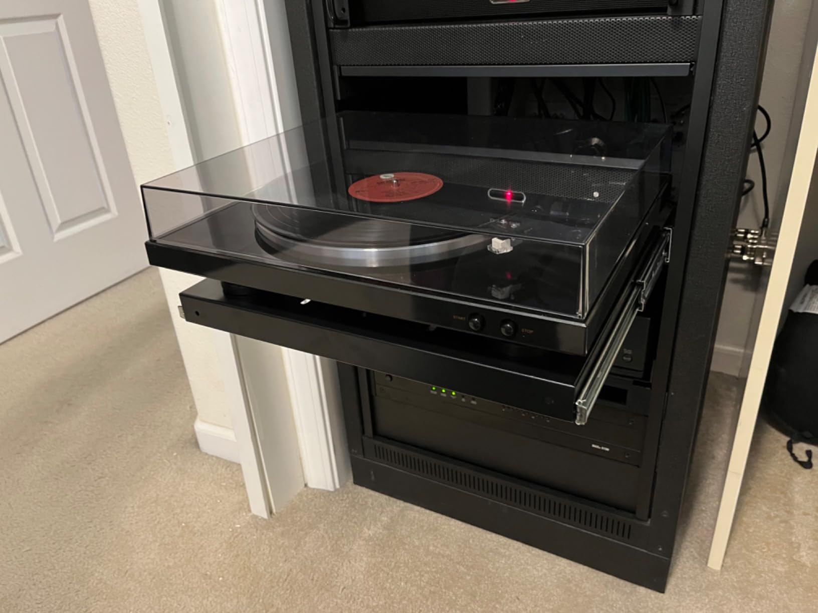 Denon DP-300F Fully Automatic Analog Turntable & Vinyl Record Player customer photo 2