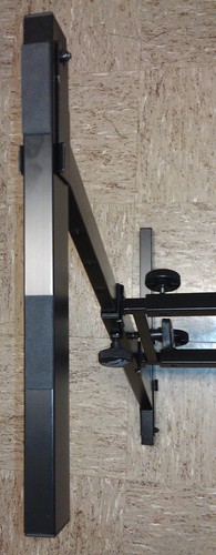 OnStage On-Stage KS7350 Pro Heavy-Duty Folding-Z Keyboard Stand, Black customer photo 1