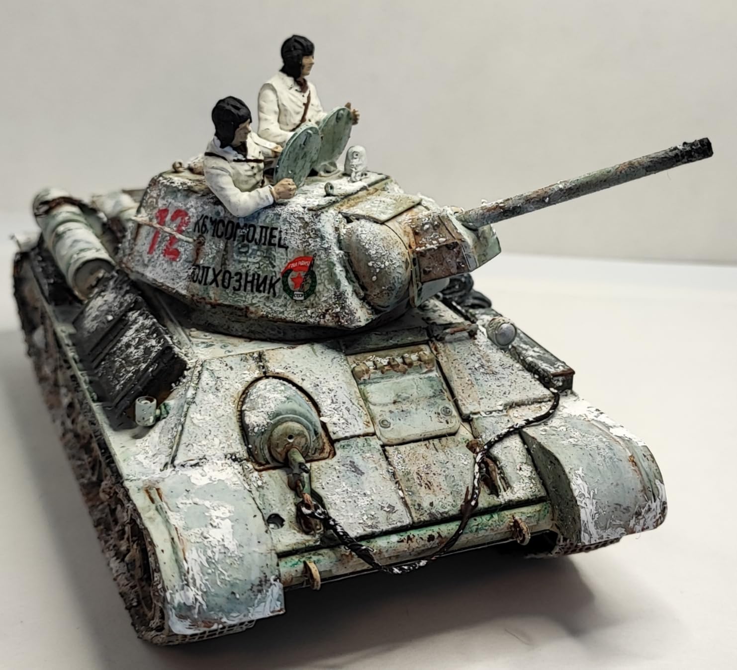 Tamiya 35059 1/35 Russian T34/76 1943 Tank Plastic Model Kit customer photo 1