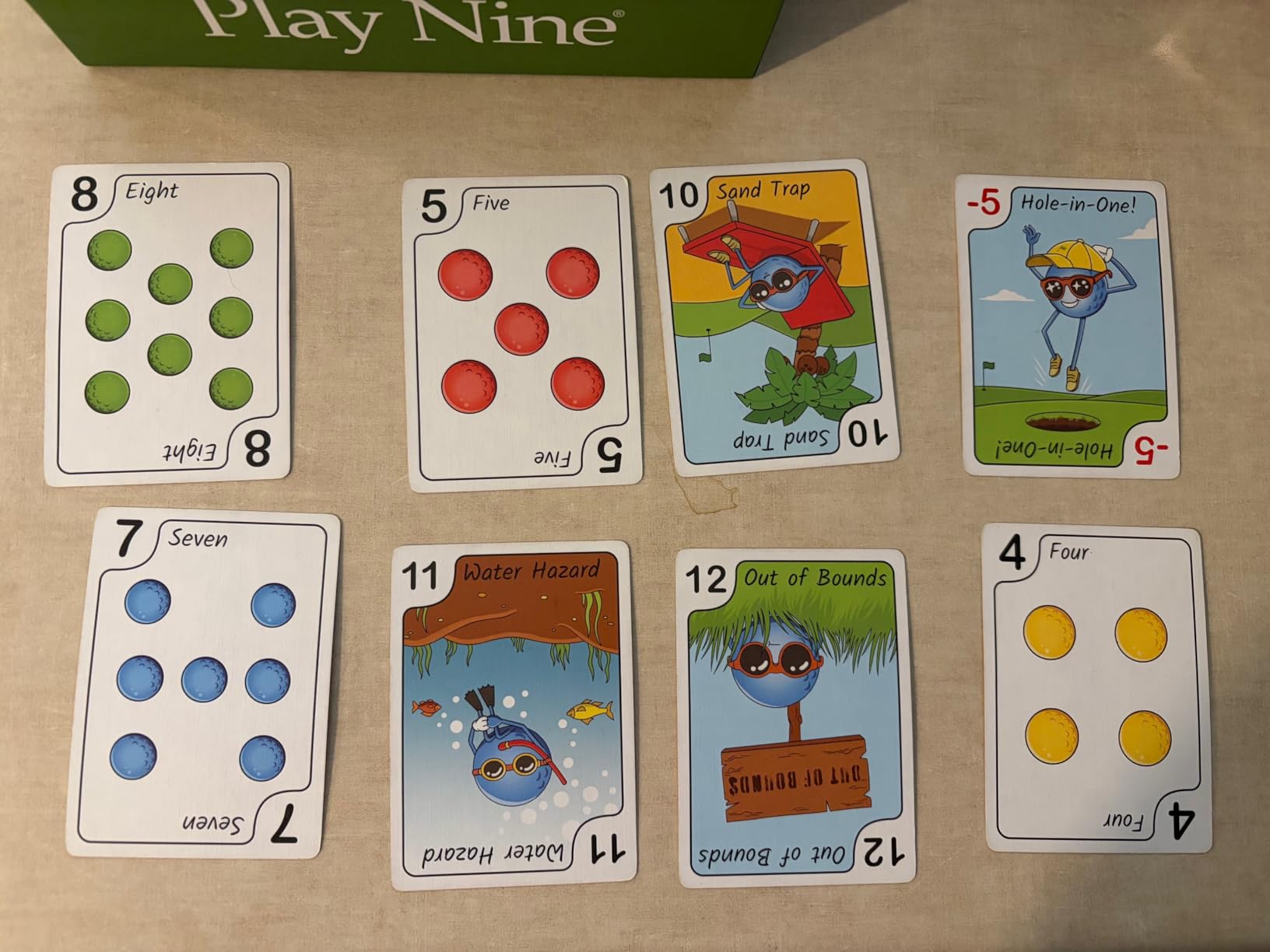 Play Nine The Card Game of Golf, Ages 8 and Up, Couples Date Night Gift, Game Night Favorite, 15 Min Gameplay, Family Friendly Card Game for Kids, Teens & Adults, Great Golf Gift customer photo 1