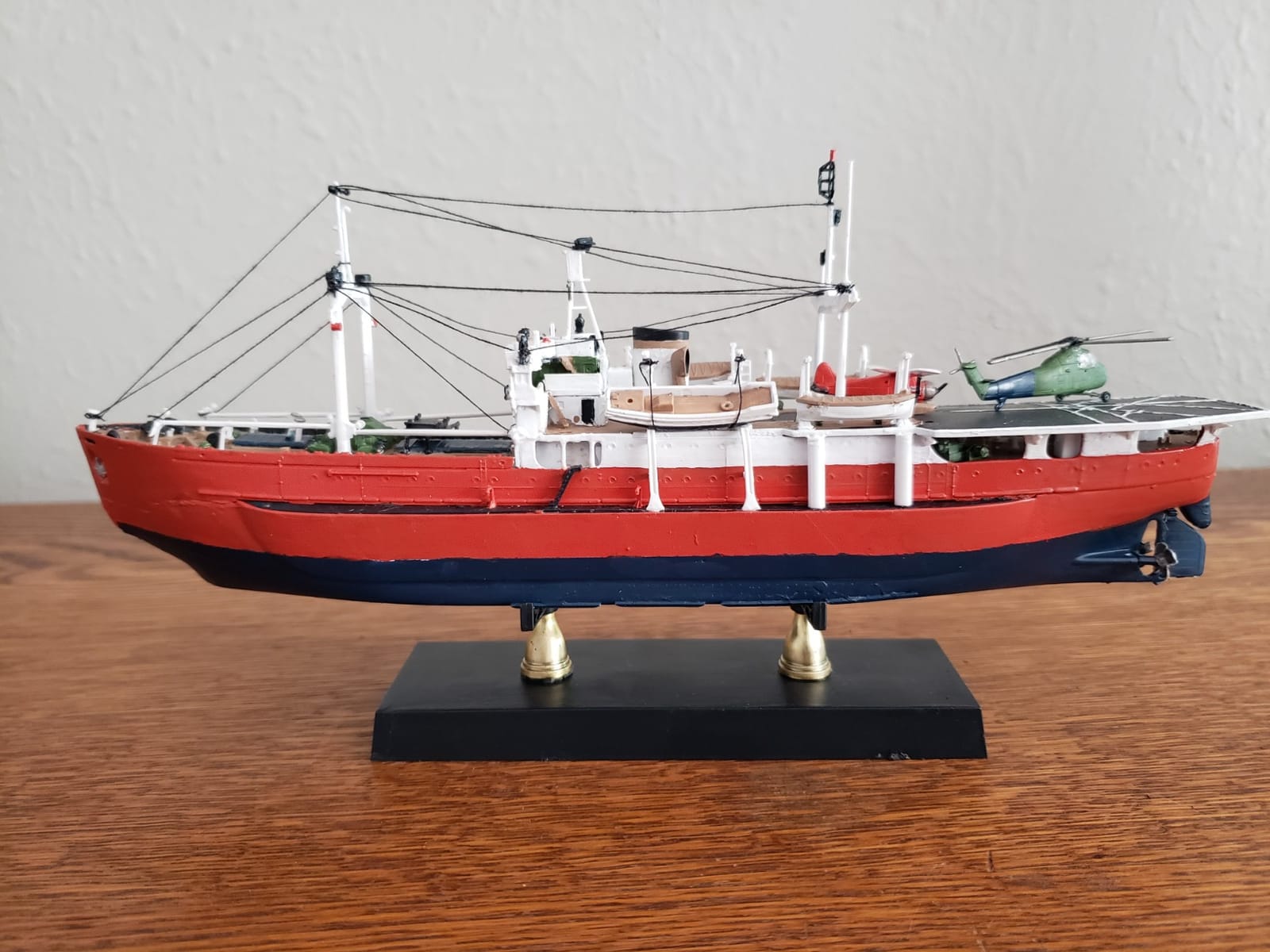 Hasegawa HAZ23 1:350 Scale Antarctica Observation SOYA Model Kit customer photo 2