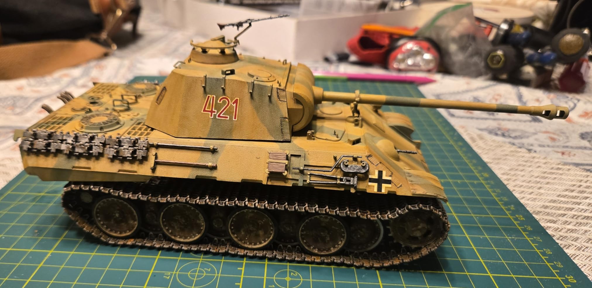 Tamiya Models German Pzkfw V Panther Ausf A Model Kit customer photo 1