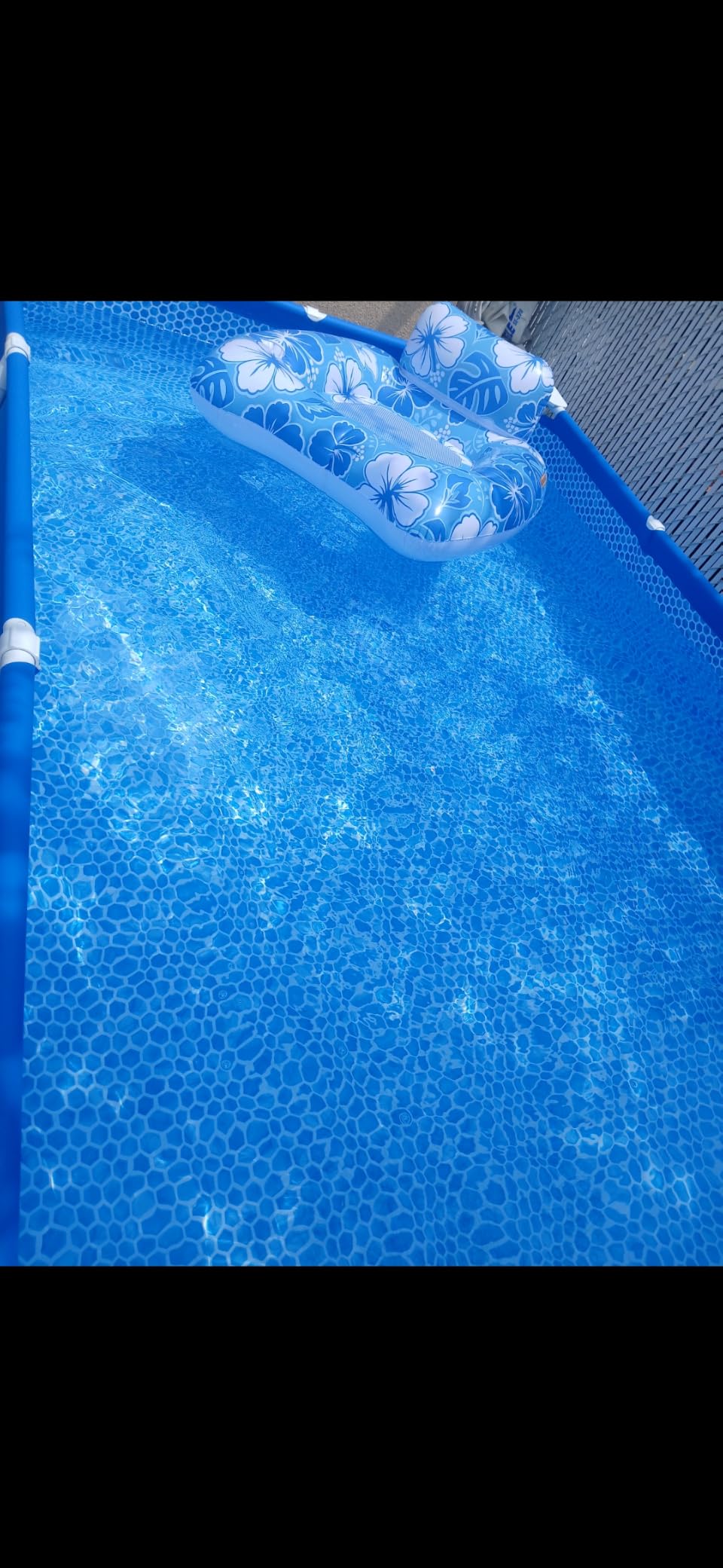INTEX Metal Frame 14ft 9in x 7ft 3in x 33in Above Ground Swimming Pool customer photo 2
