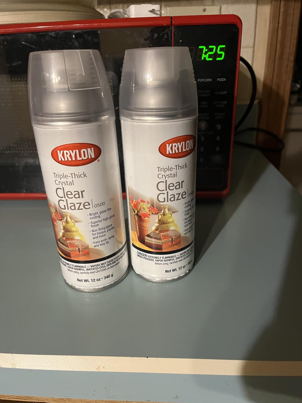 Krylon I00500A00 12-Ounce Triple Thick Clear Glaze Aerosol Spray customer photo 2