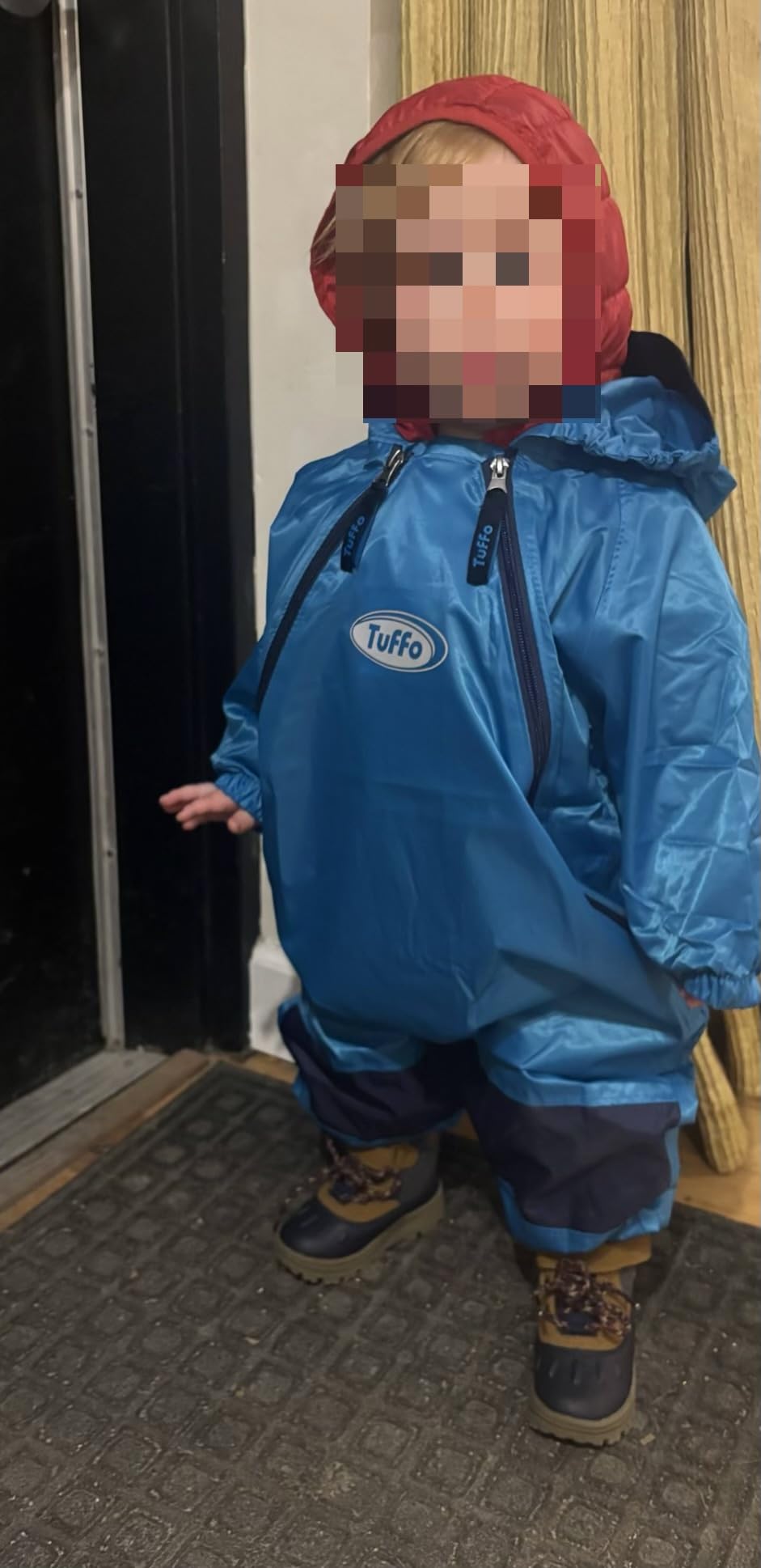 Tuffo Muddy Buddy Kids Waterproof Rain Suit One-Piece Coverall, Dual Zippers, Sealed Seams, Reinforced Knees – Boys & Girls customer photo 1