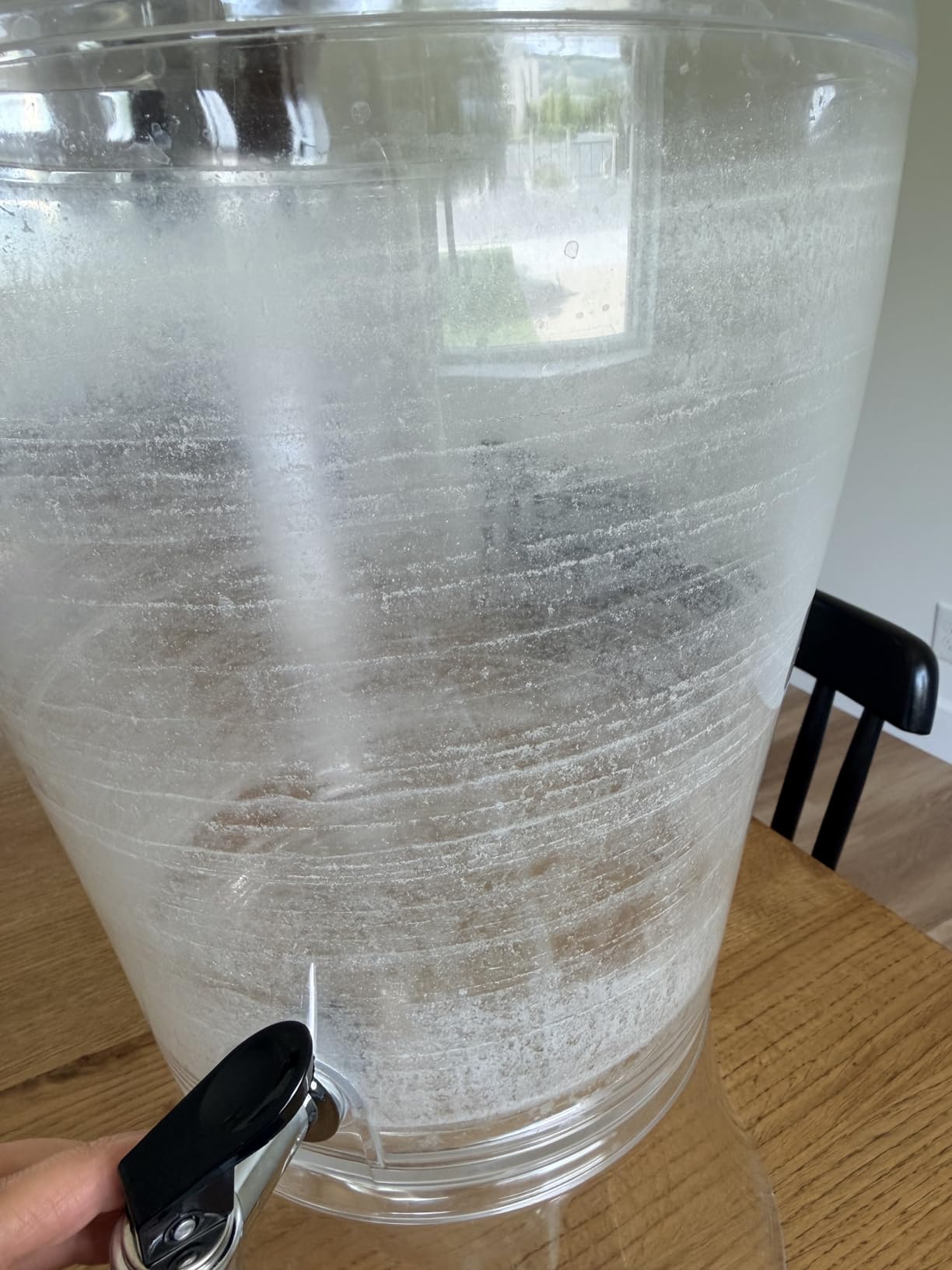 Creativeware 3-Gallon Beverage Dispenser- Poly Prop Beverage Dispenser, Clear customer photo 1