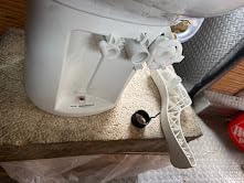 Thetford 42058 Aqua-Magic Style II RV Toilet, White, High Profile customer photo 2