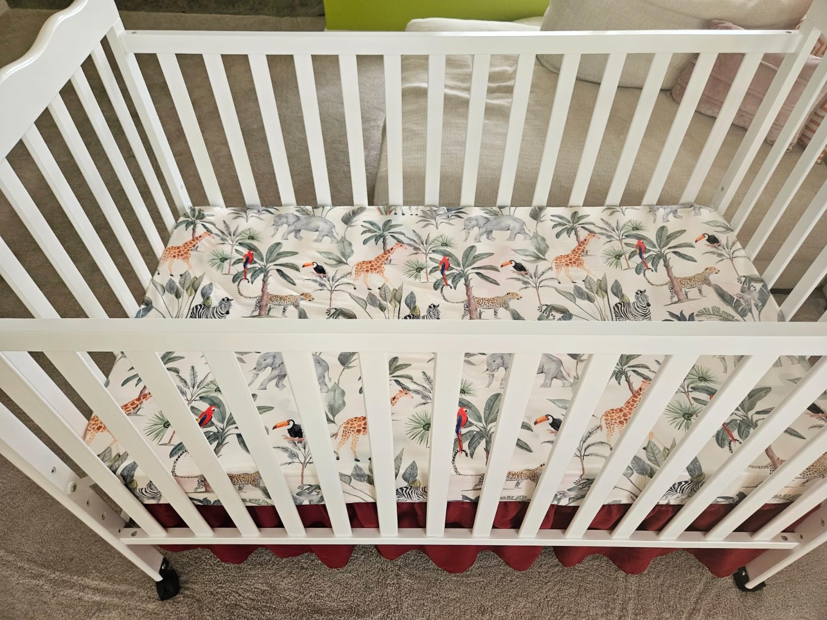Dream On Me Full Size Carson 3-in-1 Convertible Baby Crib, Locking Wheels customer photo 1