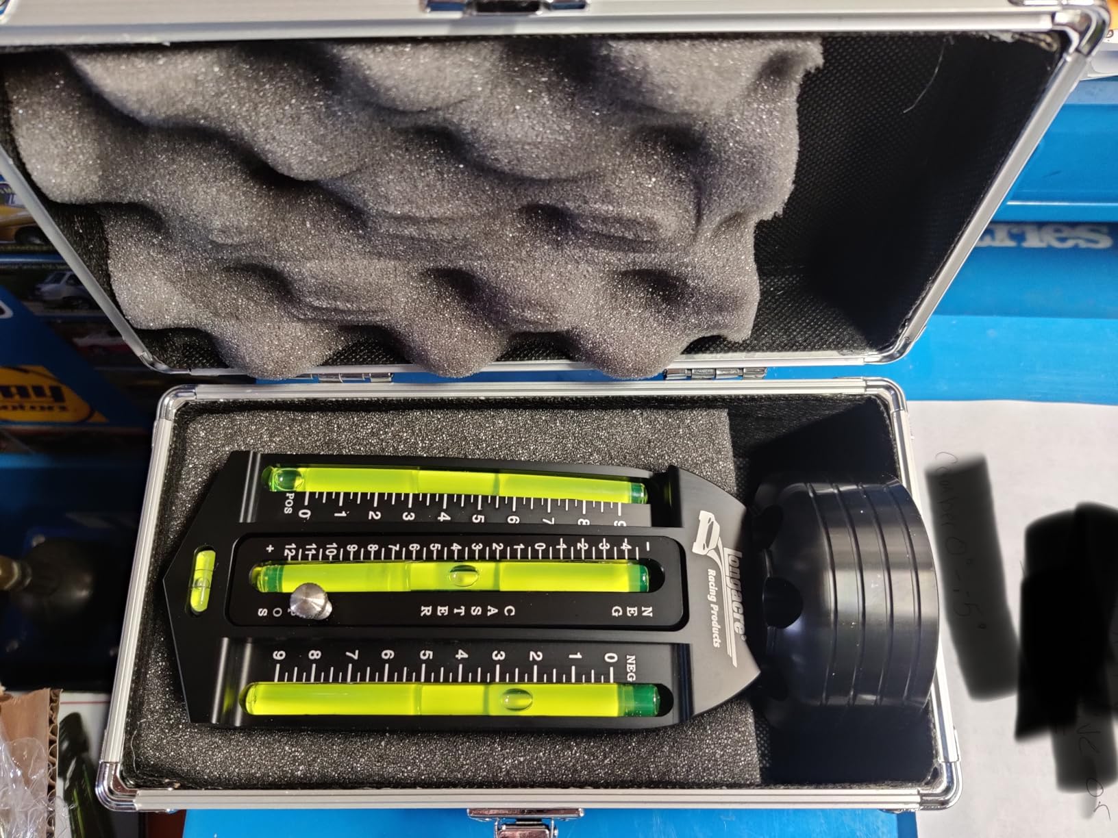 Longacre 52-78260 Caster/Camber Gauge w/Magnetic Adapter customer photo 2