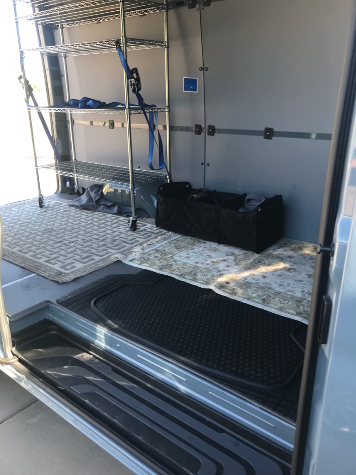 WeatherTech Universal Trim to Fit All Weather Cargo Mat for SUV Floor and Car Trunk Liner, Black customer photo 2