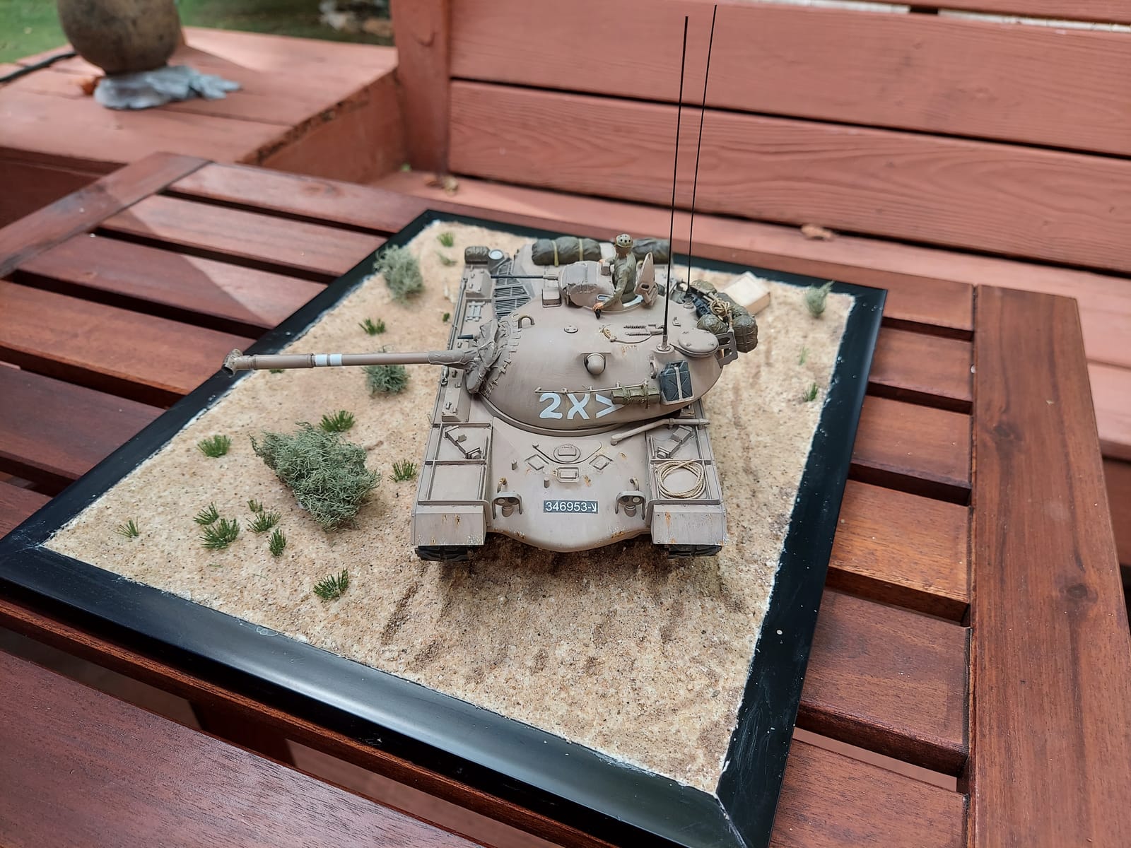 Revell 85-7853 M48A2 Patton Tank Model Kit 1:35 Scale 152-Piece Skill Level 4 Plastic Model Tank Building Kit customer photo 2