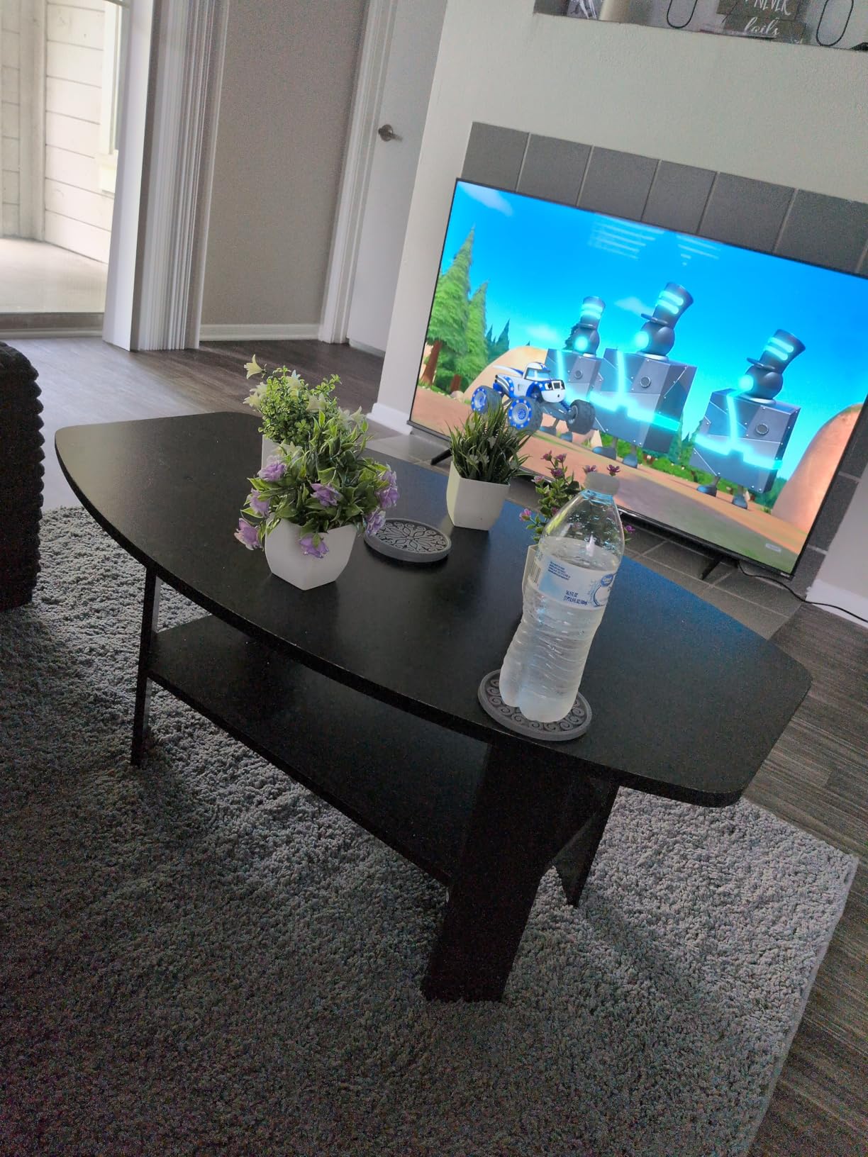 Furinno Simple Design Coffee Table, Espresso customer photo 2