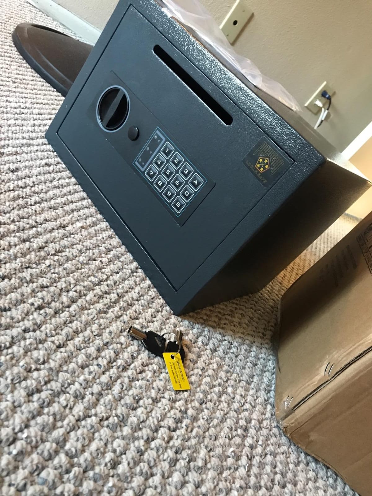 Paragon Lock & Safe - 7875 Depository Safe .67 CF Cash Drop Safes Heavy Duty customer photo 2