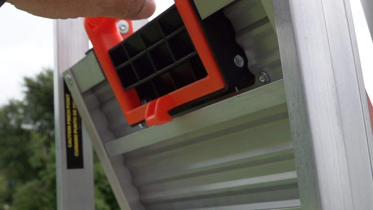 Little Giant Flip-N-Lite 6-ft Aluminum Stepladder, 15270-001 customer photo 2