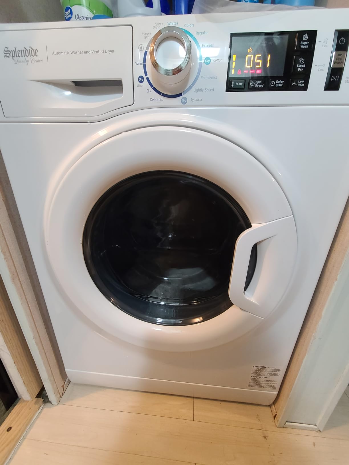 Westland WDV2200XCD Washer/dryer Vented White Splendid customer photo 2
