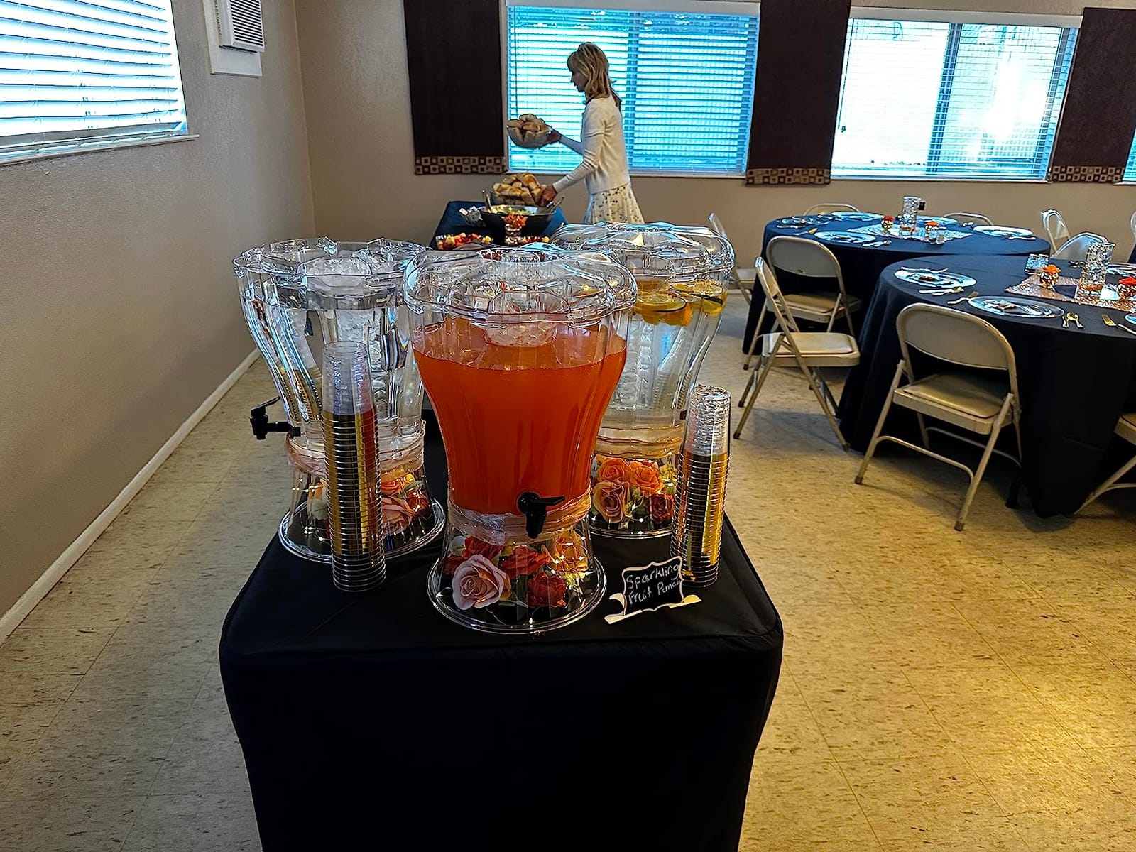 Buddeez 3.5 Gallon Beverage Dispenser with Stand, Spigot and Ice Cone customer photo 1