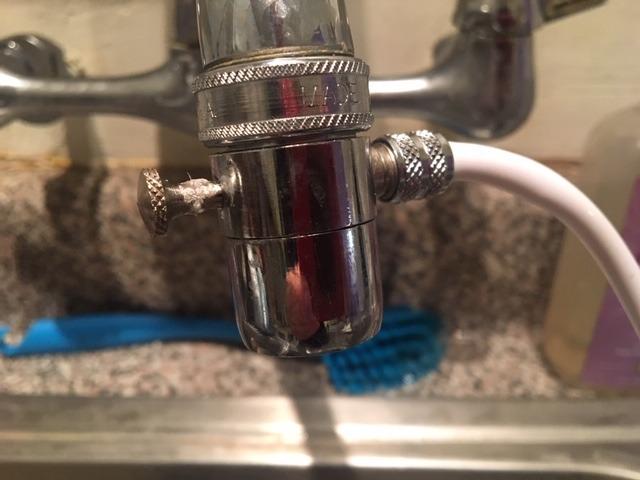Home Master TMJRF2 Jr F2 Multi-Stage Countertop Water Filter System, 500 gallon Replaceable, Filters Fluoride Chlorine Chemicals Pesticides and more up to 93% customer photo 2
