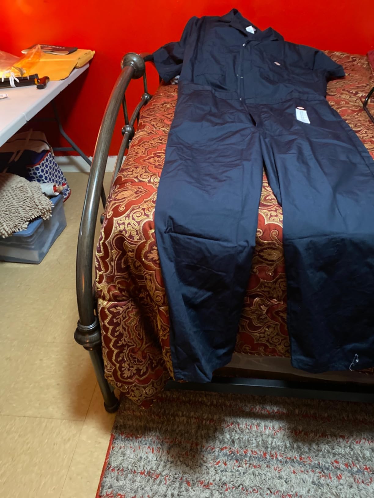 Dickies Men's Short Sleeve Coverall – Zipper Front Work Jumpsuit for Mechanics, Industrial Overall Uniform customer photo 2