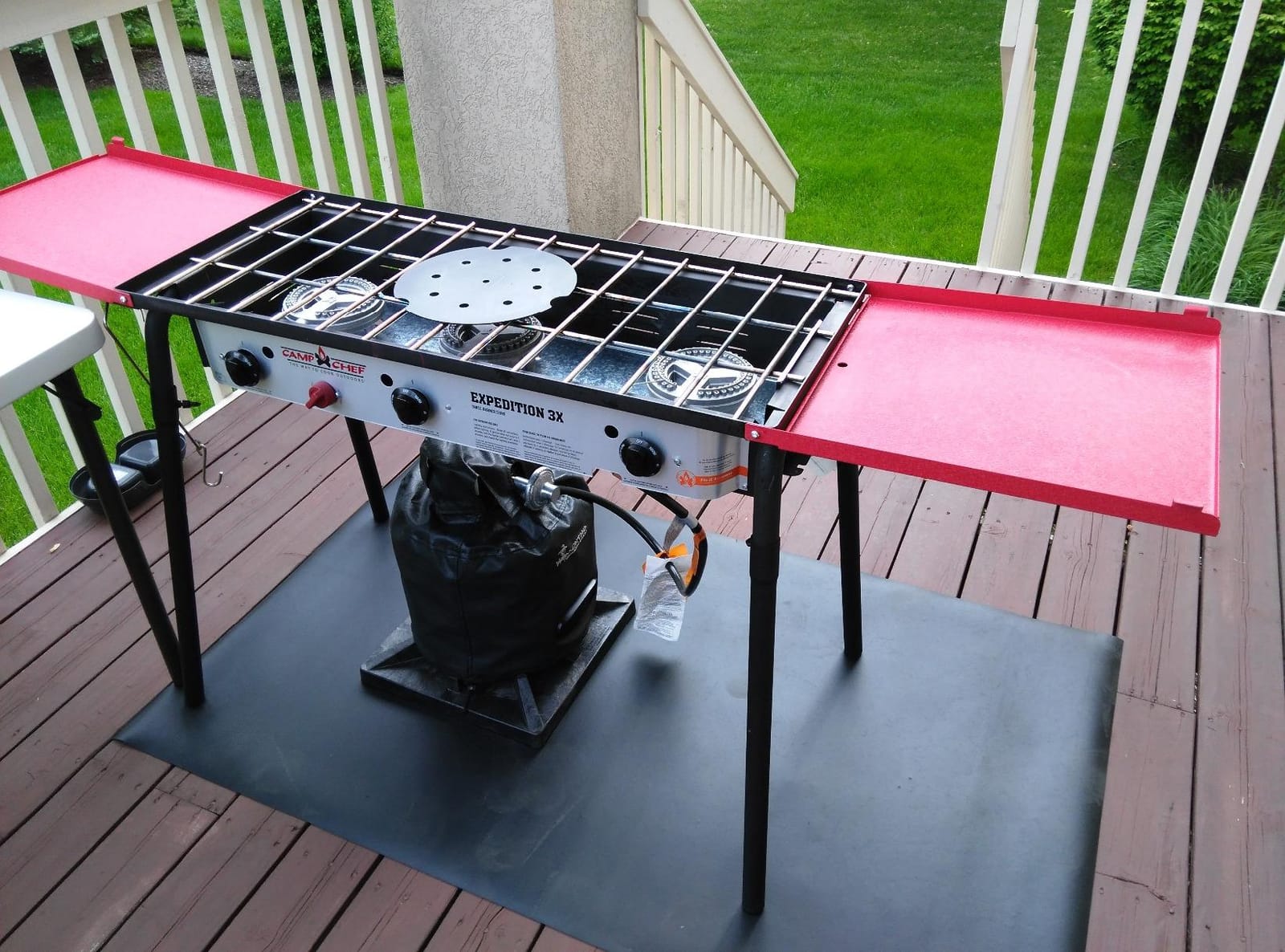 Camp Chef Single-Burner Griddle, 14x16 in., 224 sq in customer photo 1
