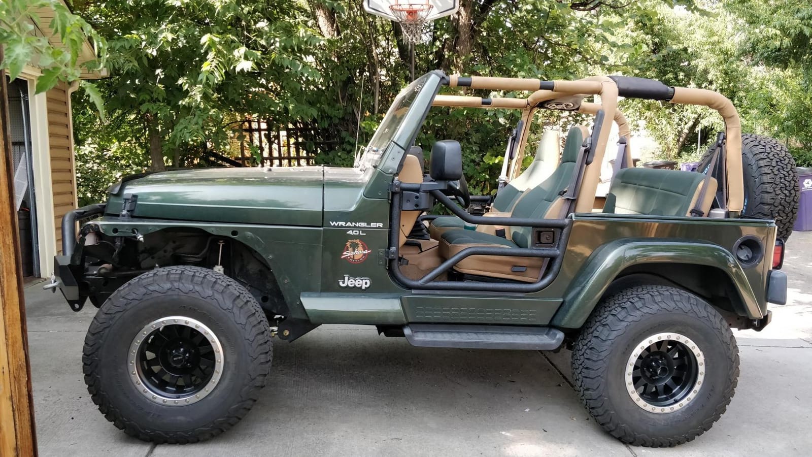 Rugged Ridge Locking Tube Doors - Fits 1997–2006 Jeep Wrangler TJ - Textured Black Powder-Coat Finish & Simple Installation with No-Drill Mounting & OE-Style Hinges customer photo 2