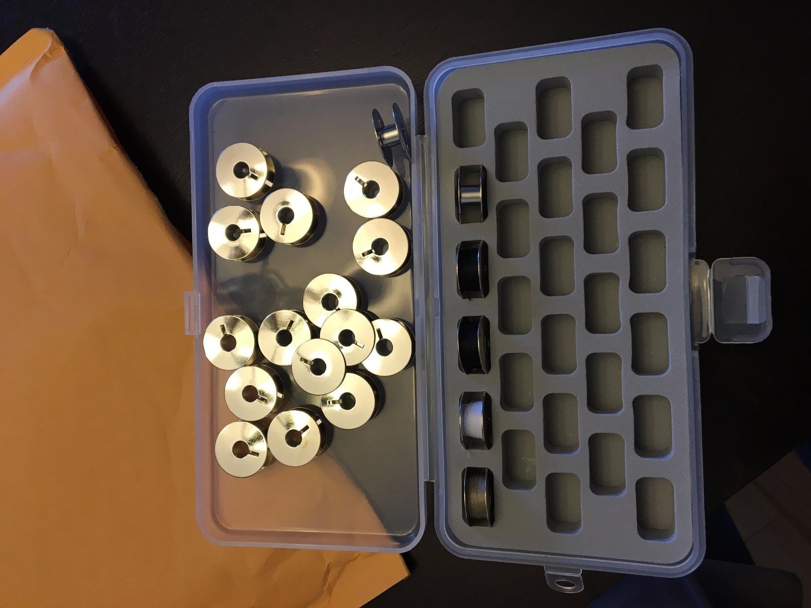 Dritz Bobbin Box, Stores 28 Bobbins customer photo 1