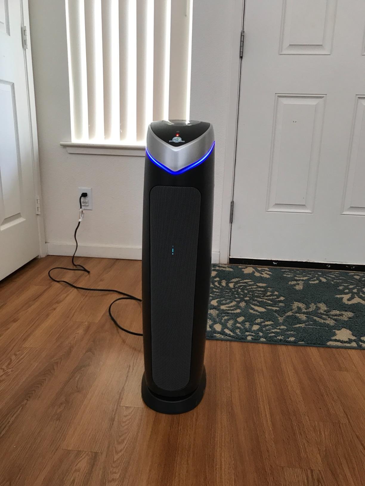 GermGuardian 5-In-1 HEPA Air Purifier for Home, Large Rooms Up To 915 Sq. Ft. with HEPA Pet Air Filter, UV-C Light & Odor Reduction, AC5250PT, 28