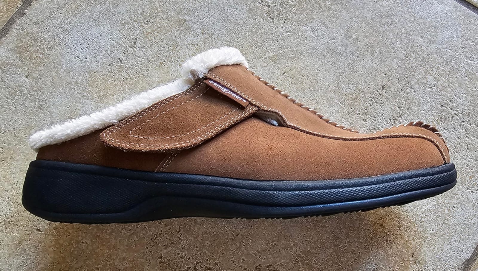 Orthofeet Asheville Orthopedic Men House Slippers customer photo 1