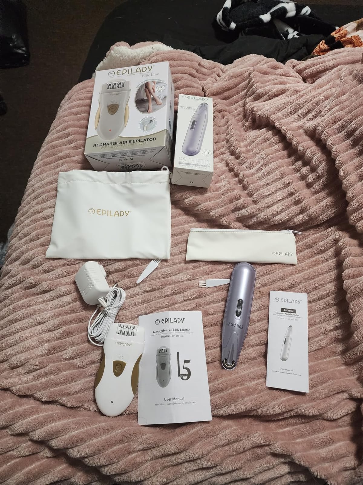2-in-1 Epilator Bundle, Rechargeable Cordless Body & Battery Facial Remover customer photo 2