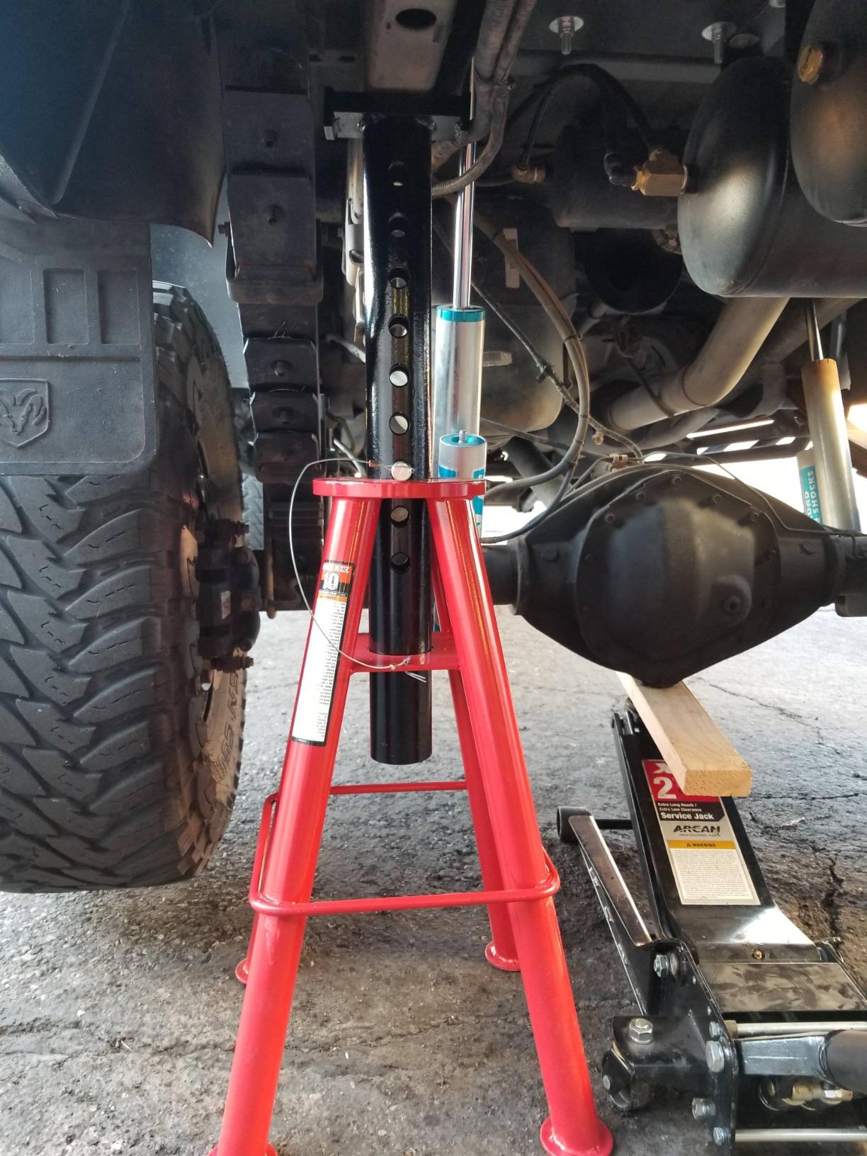 Sunex 1410 10-Ton, High Height, Pin Type, Jack Stands, Pair customer photo 1