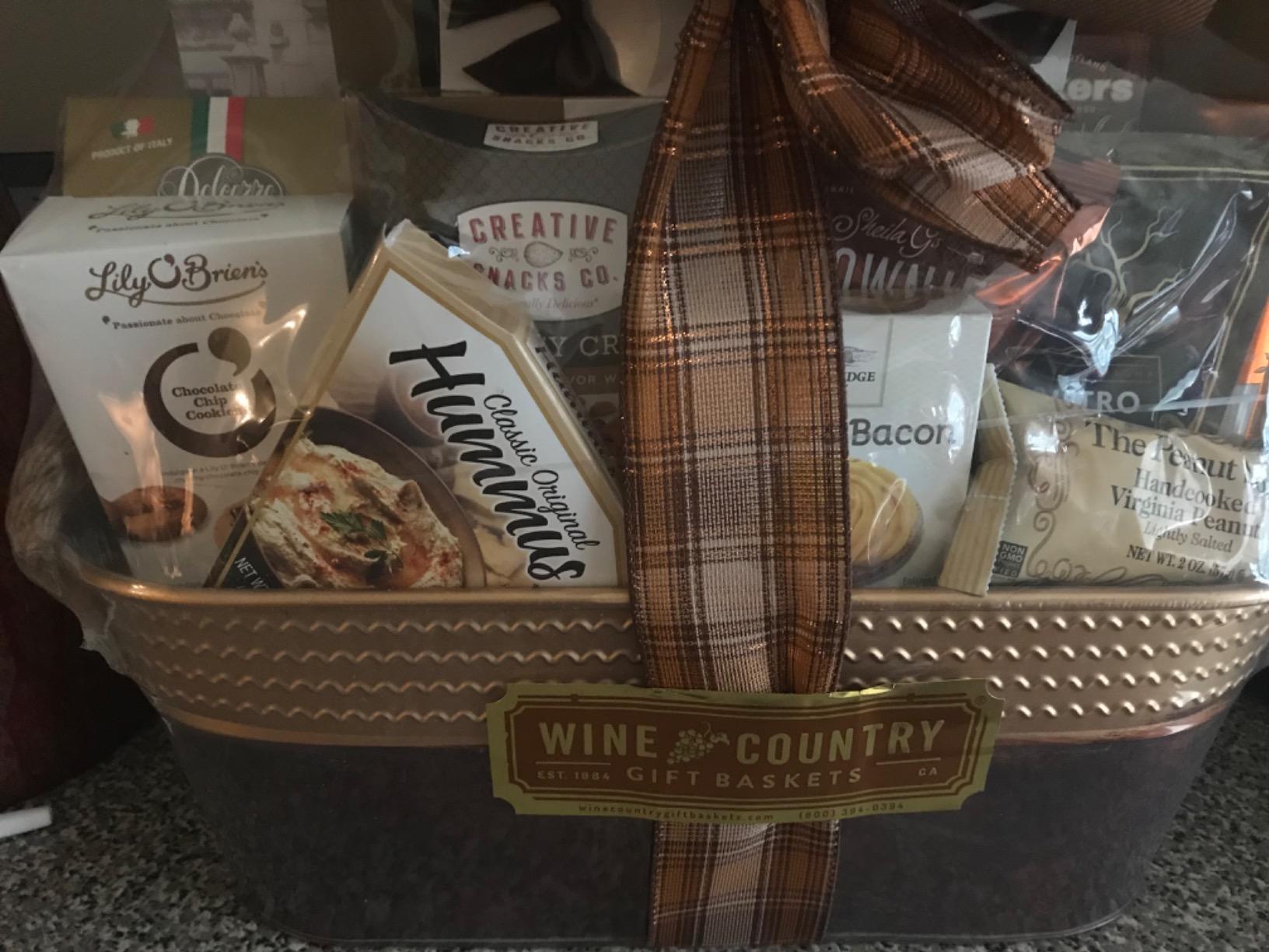 Wine Country Gift Baskets Coffee, Snacks and Tea Gift Basket customer photo 1