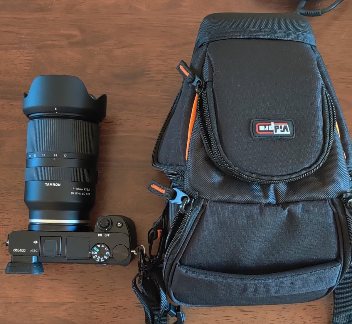 Vidpro TL-35 Top-Load DSLR Camera Holster Case (Large) customer photo 1