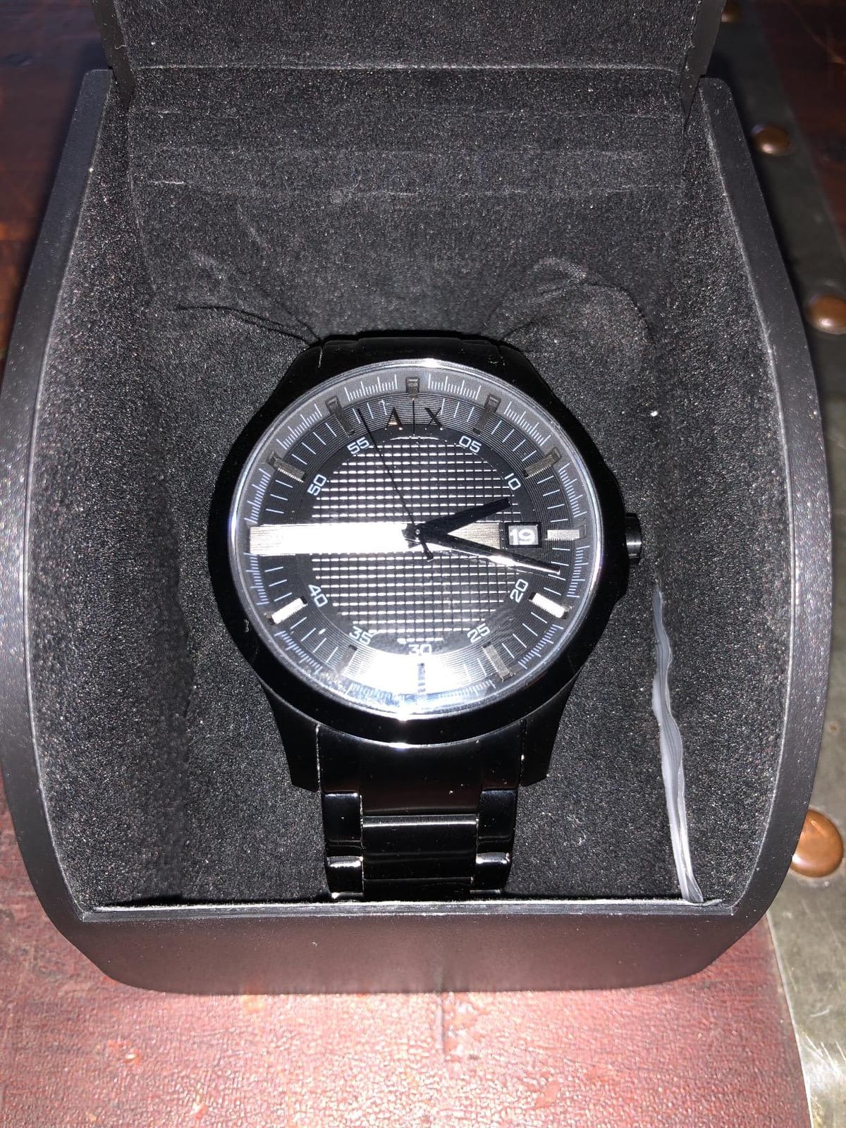 A|X Armani Exchange Men's Watch, Three-Hand Stainless Steel Watch for Men customer photo 2